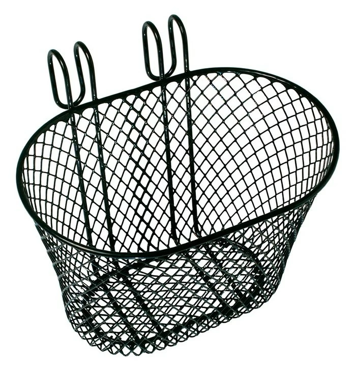 Kurv For 12 -16in Sort M/kroge L25 X B18.5 X H18 CM 3 Kurv For 12 -16in Sort M/kroge L25 X B18.5 X H18 CM