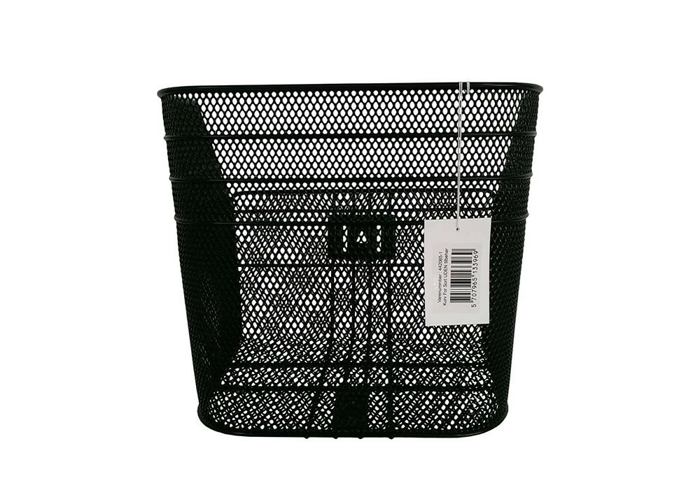 Bike Attitude Frontkurv Sort Inkl. Bøjle