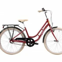 Ebsen Hippie 20" 3g Pige Fod/V-Bremse 2021 -Elcykler Salg ebsen hippie 2021 24queensred elcykelsalg