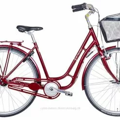 Ebsen St. Tropez 7g 2020 Fod/V-bremse -Elcykler Salg ebsen st tropez dame merlot elcykelsalg