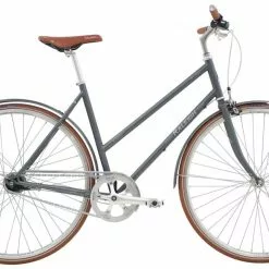 Raleigh Kent Dame 7g Fodbremse Matgrå