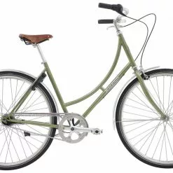 Raleigh Tourist Classic Dame 7g Fod/V-bremse Grøn
