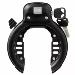 Ringlås Med Beslag Sort