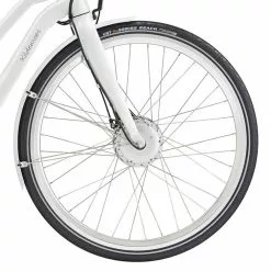 Forhjul Kildemoes 700C Underground El Hvid/Sølv