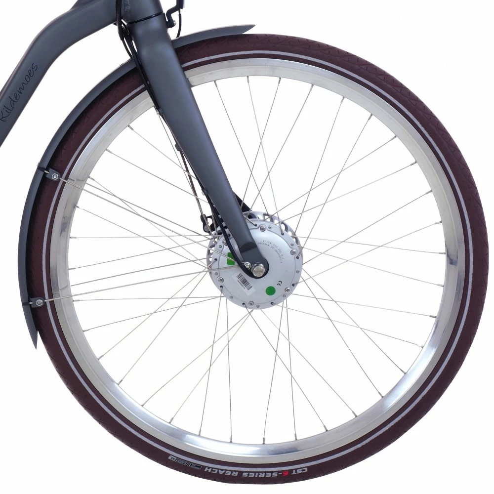 Forhjul Kildemoes 700C Underground El Hvid/Sølv 4 Forhjul Kildemoes 700C Underground El Hvid/Sølv - Billede 2